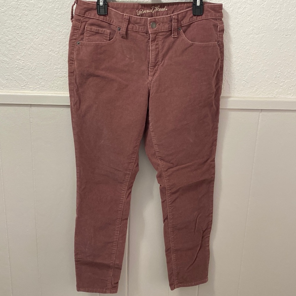 Women’s Pink Corduroy Skinny Pants